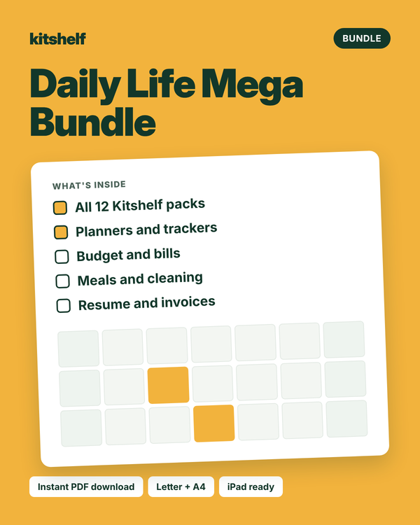Daily Life Mega Bundle